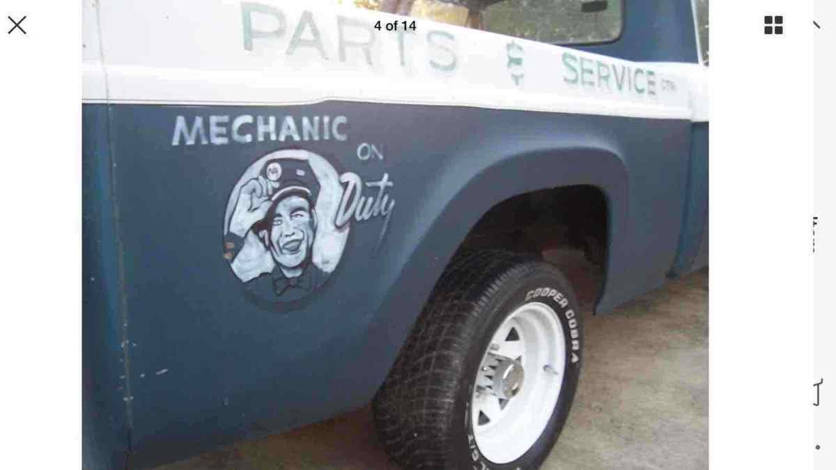 1963 Blue Ford F-100 Pickup