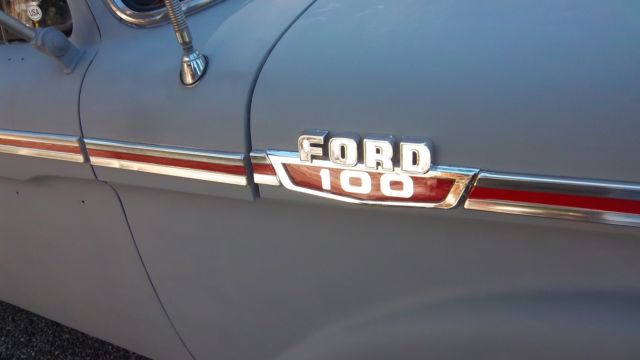 1963 primer gray Ford F-100 Pickup