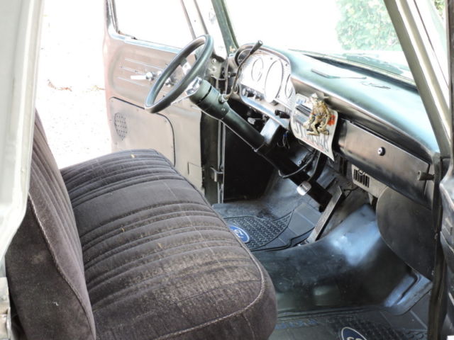 1963 Green Primer Ford F-100 Short Bed Truck