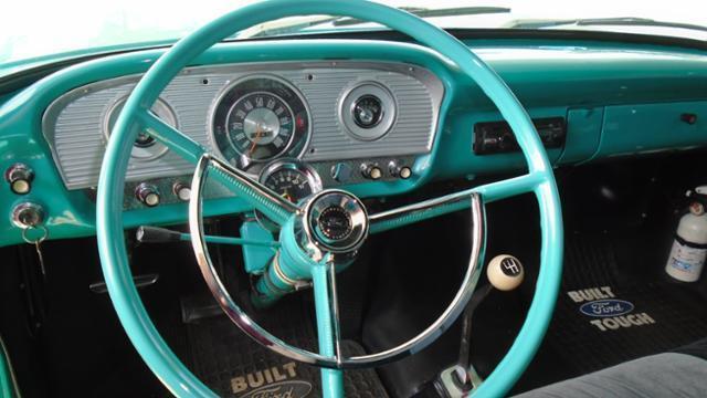 1963 Teal Ford F-100 Standard Cab Pickup