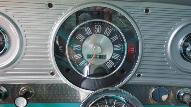 1963 Teal Ford F-100 Standard Cab Pickup