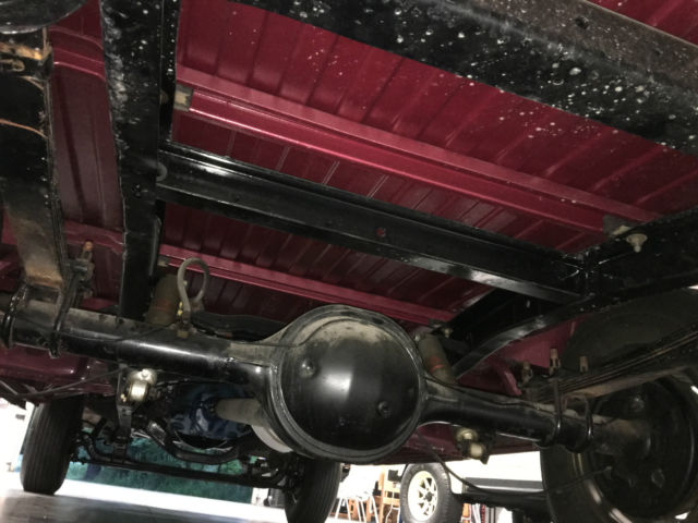 1963 Teal Ford F-100 Standard Cab Pickup