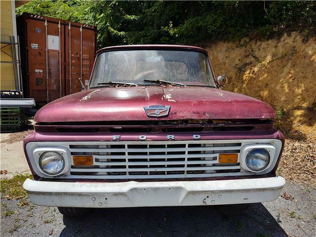 1963 Burgandy Ford F-100 Truck