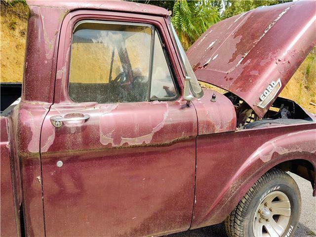 1963 Burgandy Ford F-100 Truck