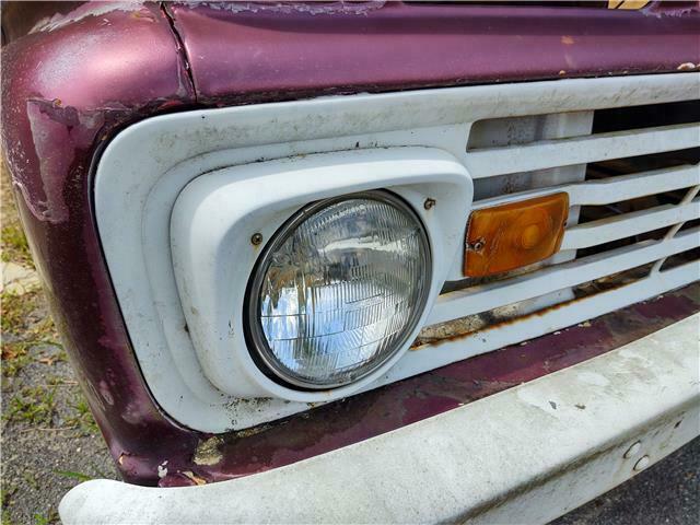 1963 Burgandy Ford F-100 Truck
