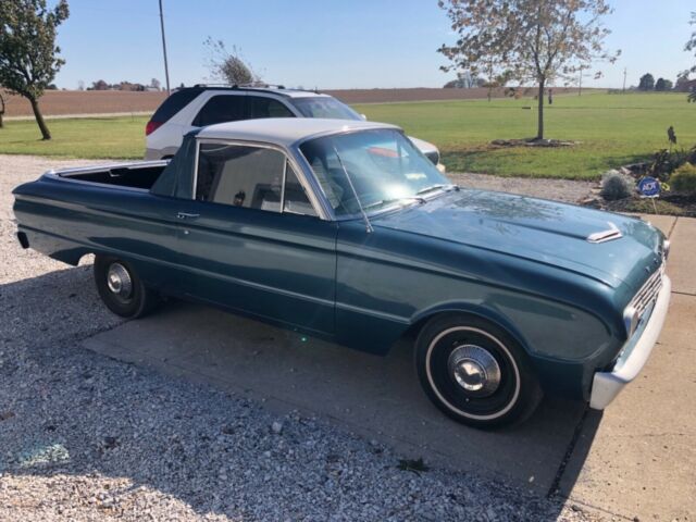 1963 Green Ford Ranchero Pickup Truck