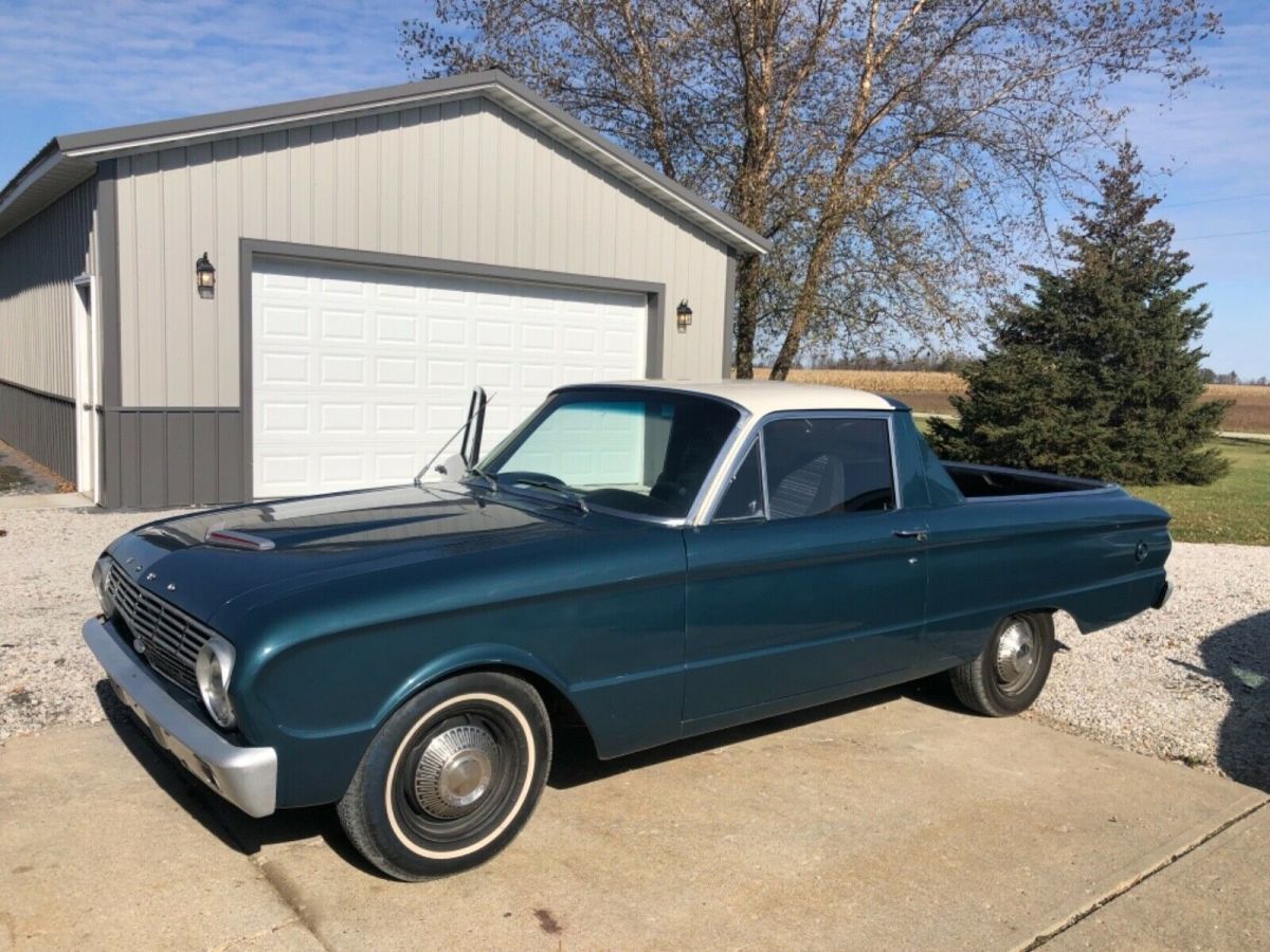 1963 Green Ford Ranchero Pickup Truck