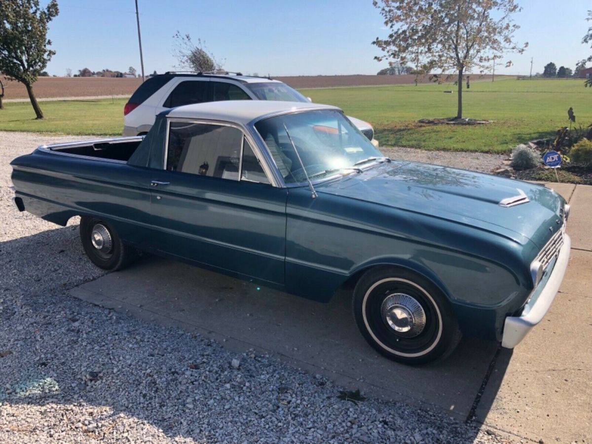 1963 Green Ford Ranchero Pickup Truck