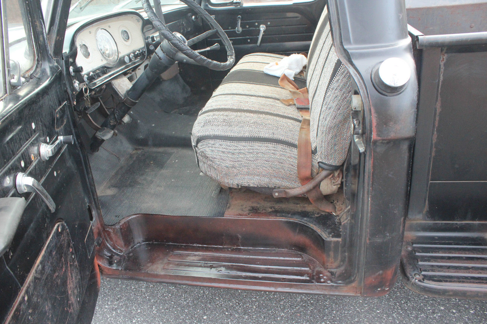 1963 Black Ford F-100 Standard Cab Pickup