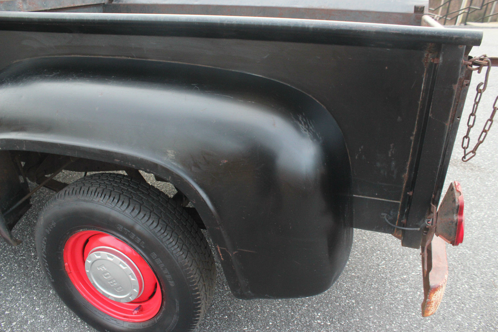 1963 Black Ford F-100 Standard Cab Pickup