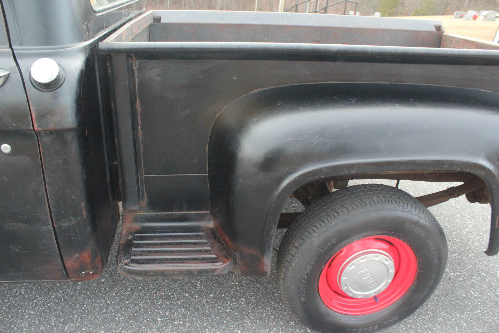 1963 Black Ford F-100 Standard Cab Pickup