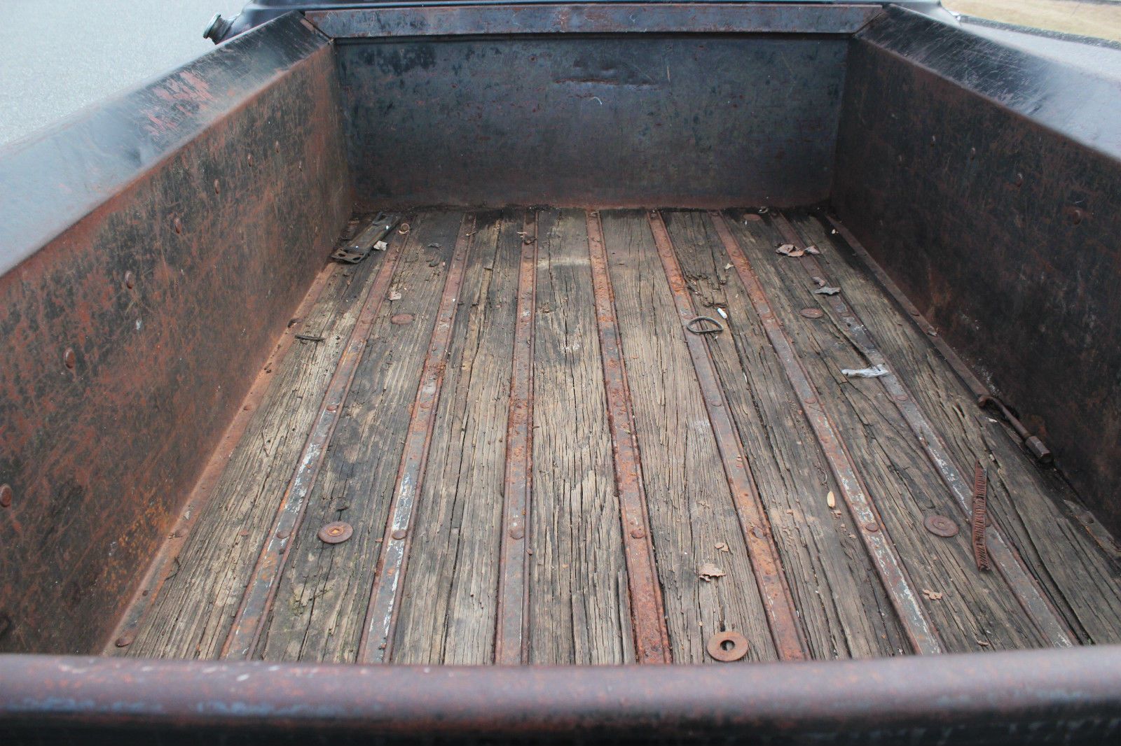 1963 Black Ford F-100 Standard Cab Pickup