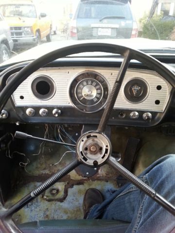 1963 Yellow, Dirt, Rust Ford F-100