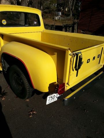1963 Yellow, Dirt, Rust Ford F-100