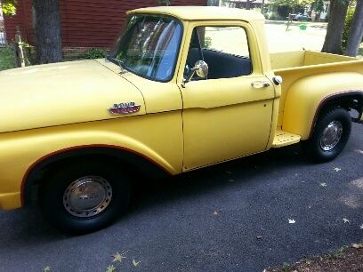 1963 Yellow, Dirt, Rust Ford F-100
