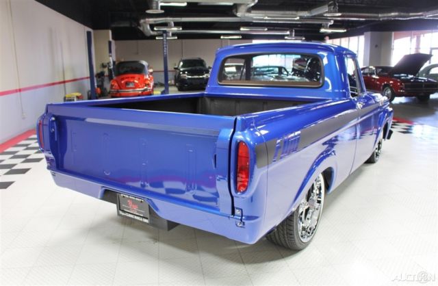 1963 Blue Ford F-100 Pickup Truck