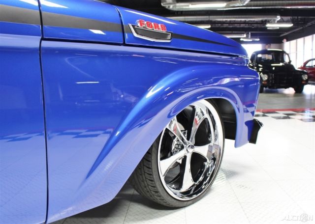 1963 Blue Ford F-100 Pickup Truck