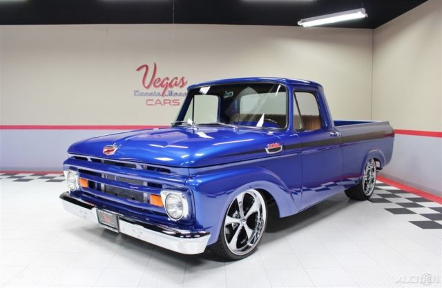 1963 Blue Ford F-100 Pickup Truck