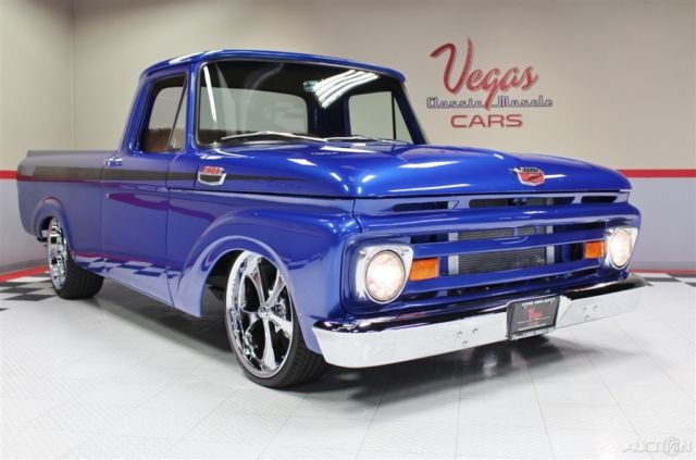 1963 Blue Ford F-100 Pickup Truck