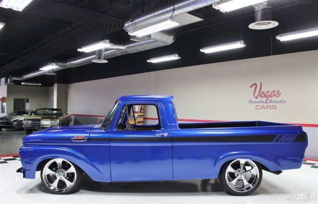 1963 Blue Ford F-100 Pickup Truck