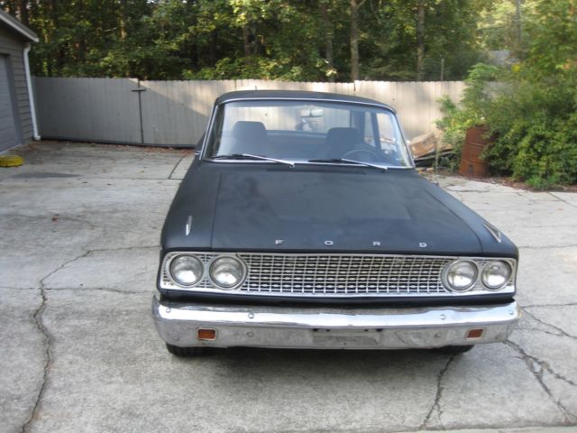 1963 Black Ford Fairlane Sedan