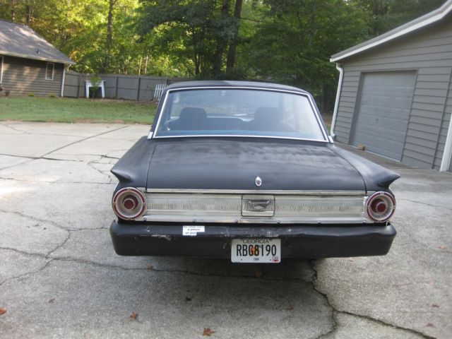 1963 Black Ford Fairlane Sedan