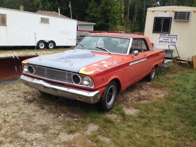 1963 Red Ford Fairlane Coupe