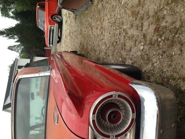 1963 Red Ford Fairlane Coupe