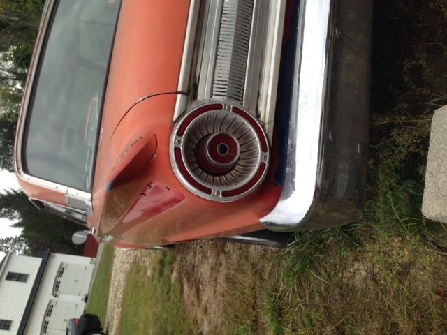 1963 Red Ford Fairlane Coupe