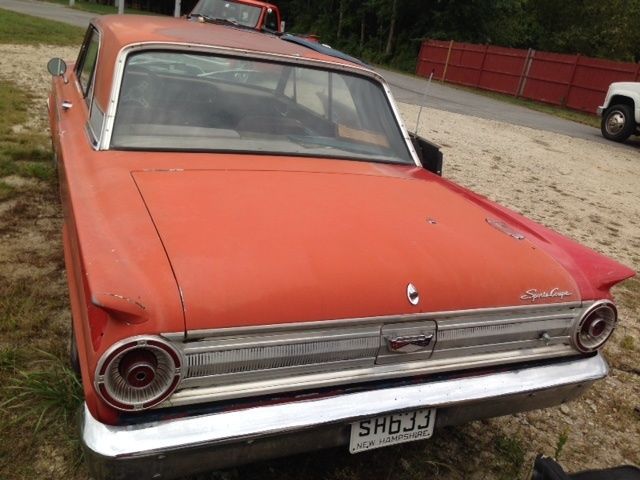 1963 Red Ford Fairlane Coupe