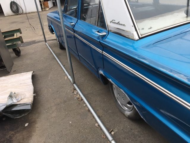 1963 Blue Ford Fairlane Sedan