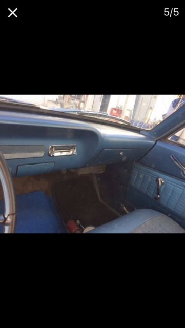 1963 Blue Ford Fairlane Sedan