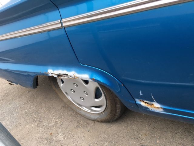 1963 Blue Ford Fairlane Sedan