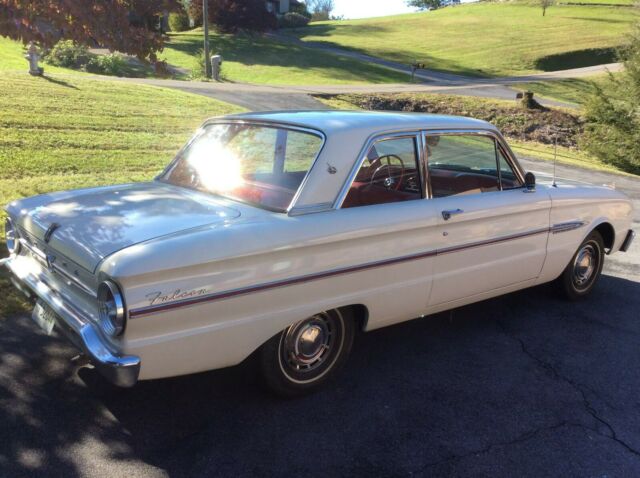 1963 White Ford Falcon Sedan