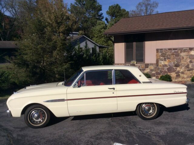 1963 White Ford Falcon Sedan