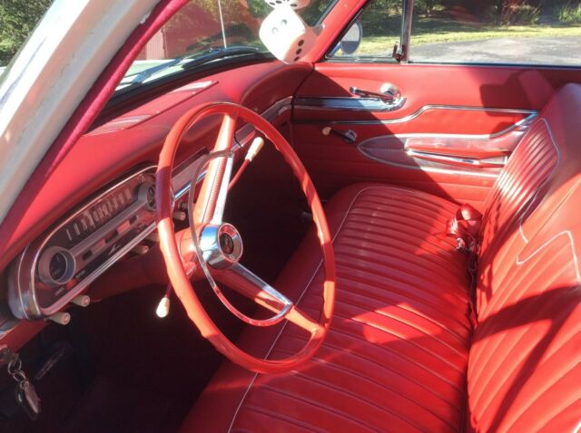 1963 White Ford Falcon Sedan