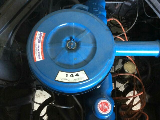 1963 White Ford Falcon Sedan