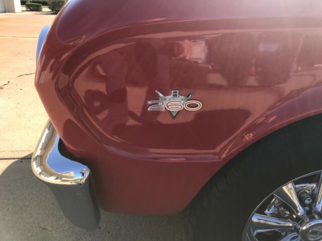 1963 Red Ford Falcon Fastback