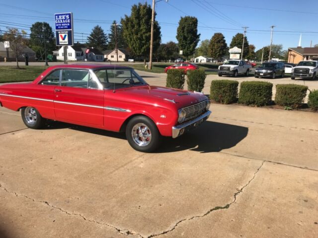1963 Red Ford Falcon Fastback