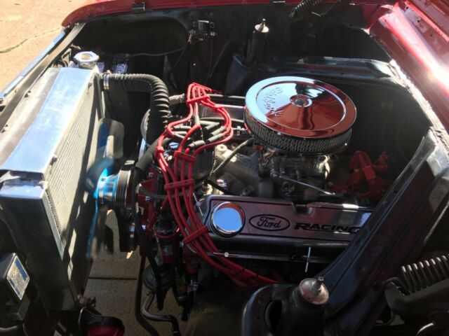 1963 Red Ford Falcon Fastback