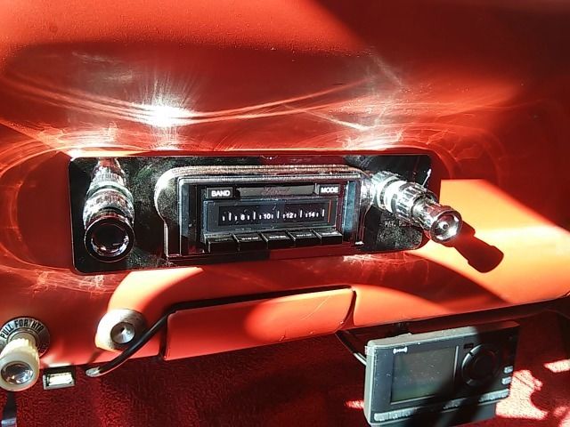 1963 Orange and Black Ford Falcon Coupe