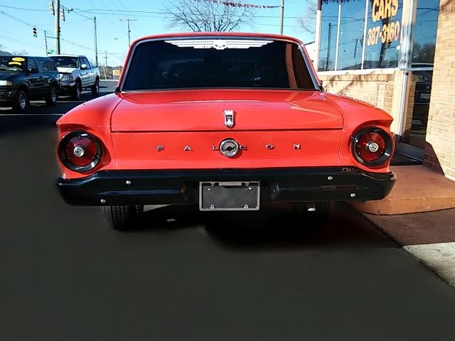 1963 Orange and Black Ford Falcon Coupe