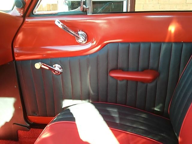 1963 Orange and Black Ford Falcon Coupe