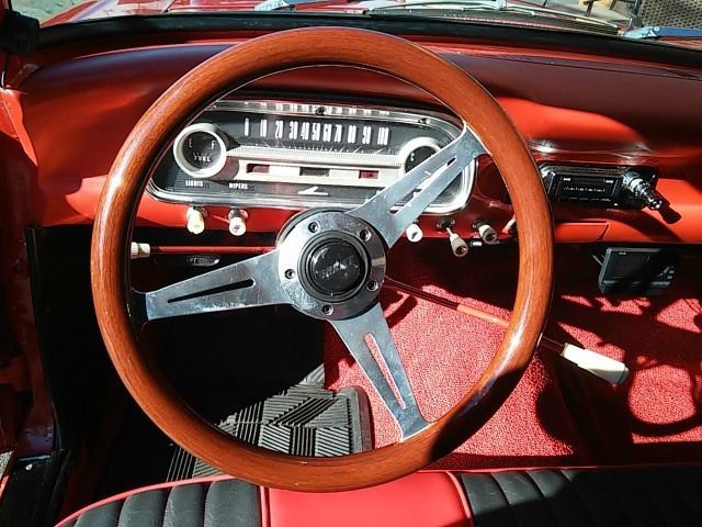 1963 Orange and Black Ford Falcon Coupe