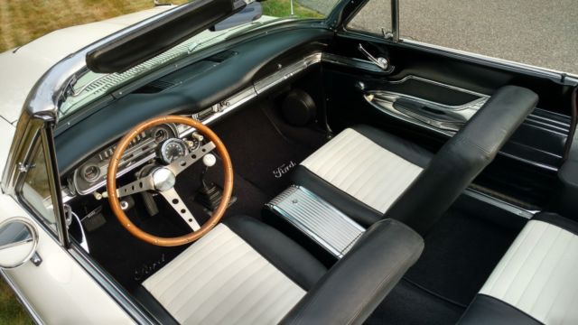 1963 White Ford Falcon Convertible