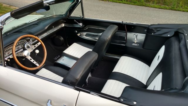 1963 White Ford Falcon Convertible