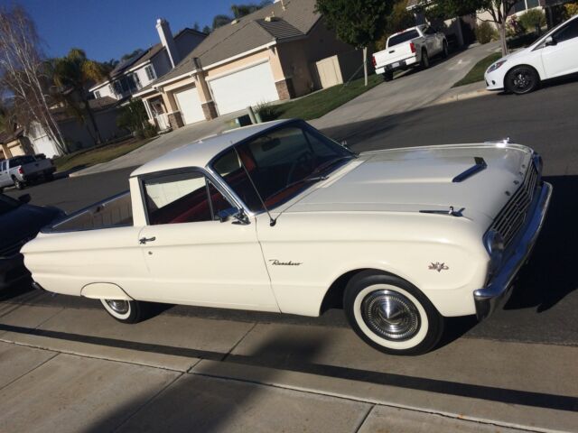 1963 White Ford Falcon Coupe