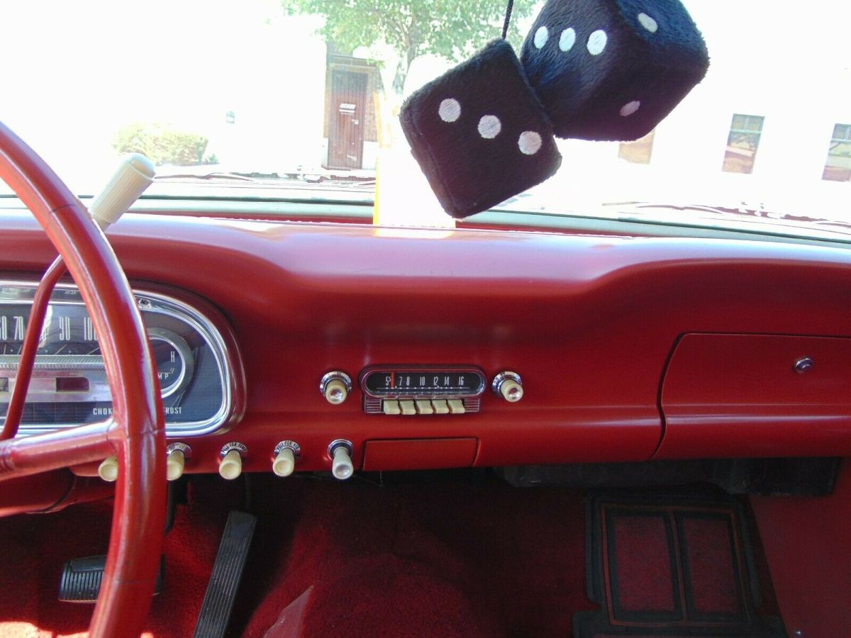 1963 White Ford Falcon Coupe