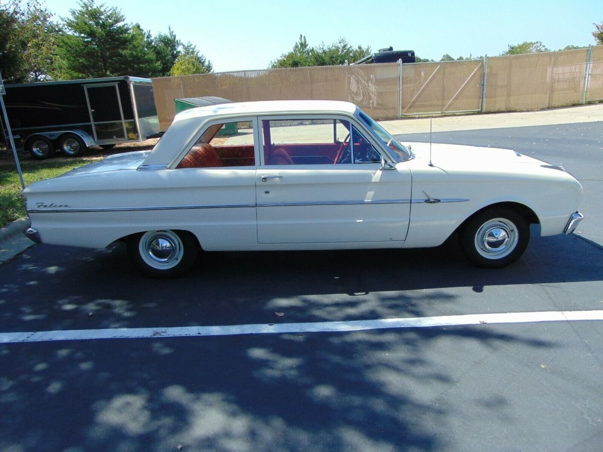 1963 White Ford Falcon Coupe