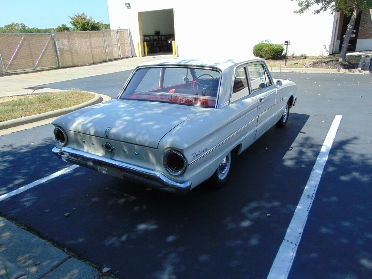 1963 White Ford Falcon Coupe